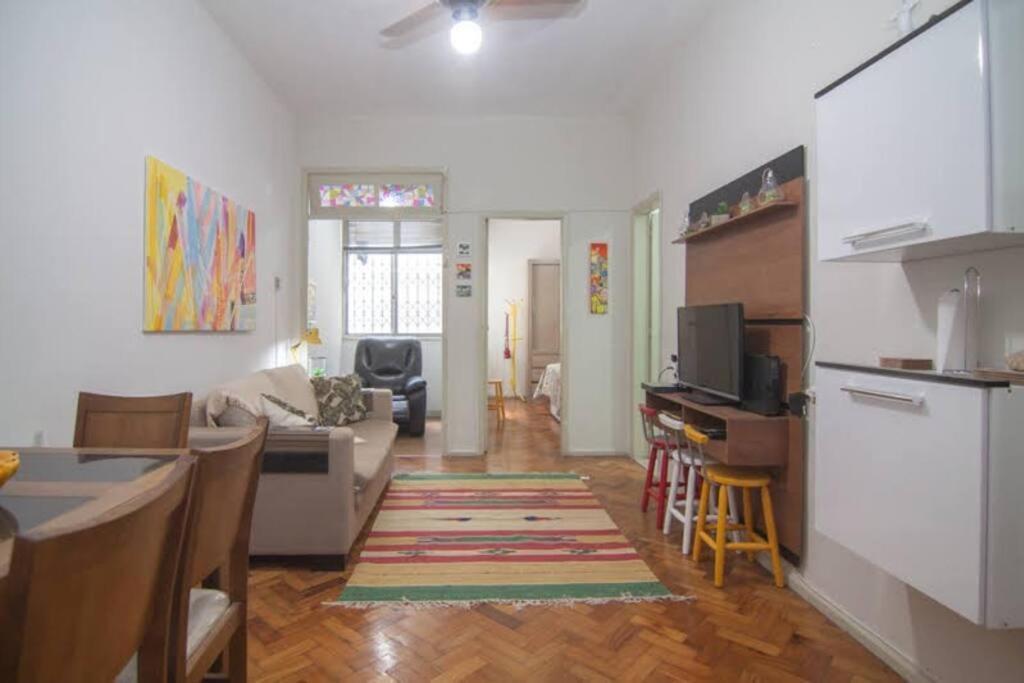 Apartamento Charmoso Na Praia De Copacabana リオデジャネイロ エクステリア 写真