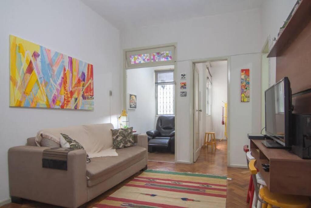 Apartamento Charmoso Na Praia De Copacabana リオデジャネイロ エクステリア 写真